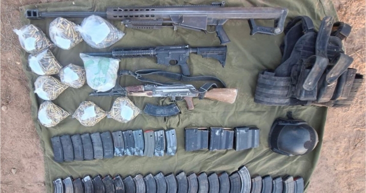 Tras agresión, distintas fuerzas de Seguridad detienen a un civil y aseguran armas, municiones y equipo táctico, en San Ignacio