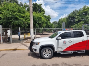 Derrame de diésel provoca evacuación de estancia infantil, en Culiacán