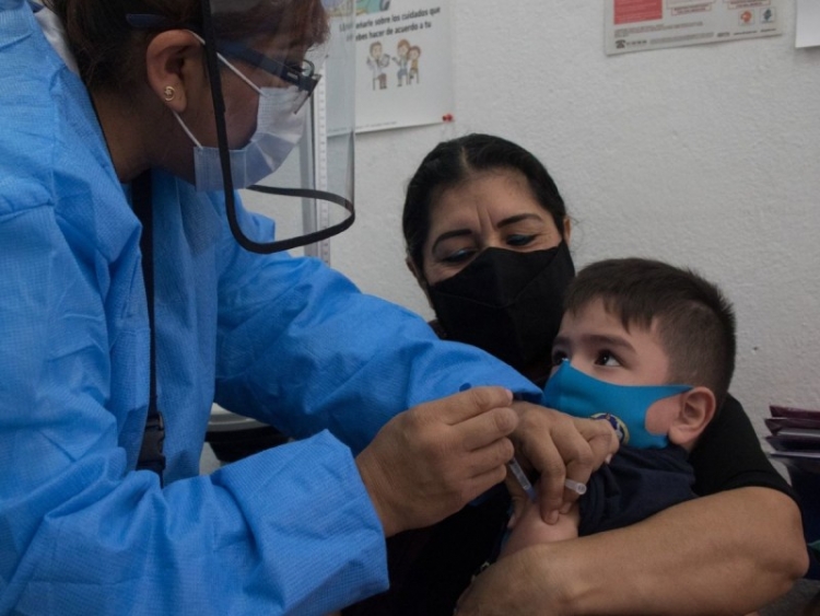 El lunes arranca vacunación anticovid a niños de 5 a 11 años