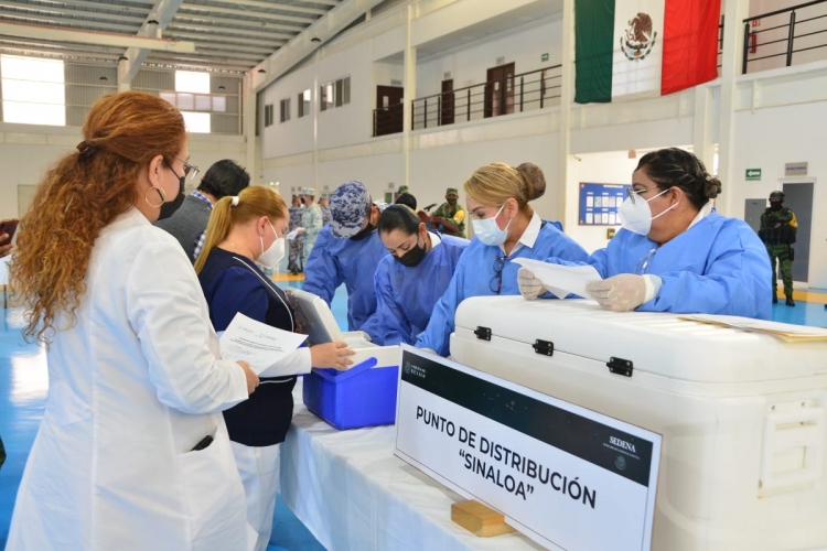 Llega nuevo lote con 16 mil vacunas de Pfizer a Sinaloa