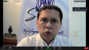Se contagia de coronavirus Juan Carlos Estrada, l&iacute;der estatal del PAN