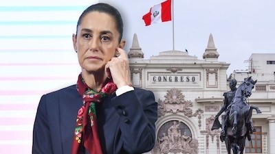 Sheinbaum reacciona a la propuesta del Congreso de Per&uacute; para declararla como 'persona non grata': "No importa"