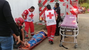 Un trabajador de construcci&oacute;n result&oacute; herido tras descarga el&eacute;ctrica