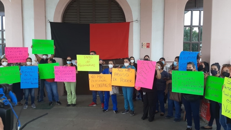 Estalla la huelga en el Hospital Civil Covid de Culiacán