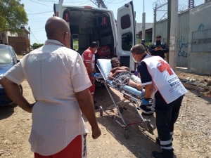 Ernestina sufre quemaduras al incendiarse su vivienda