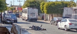 Con la unidad en marcha matan a un motociclista en la colonia Guadalupe Victoria