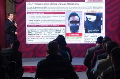 Cae Edmundo "N", el presunto asesino de Jazm&iacute;n Adriana, la joven que cantaba contra el feminicidio