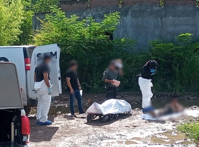 Hallan ejecutados a dos hombres en Las Coloradas, Culiacán