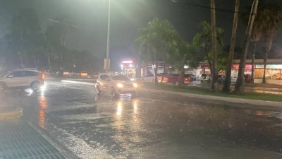 Se escucharon las oraciones: Llueve en Culiac&aacute;n esta madrugada