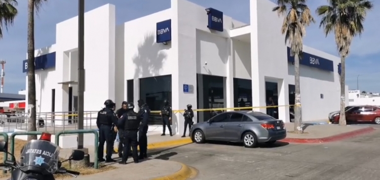 Matan a empleado de banco en asalto, en Isla Musala, Culiacán