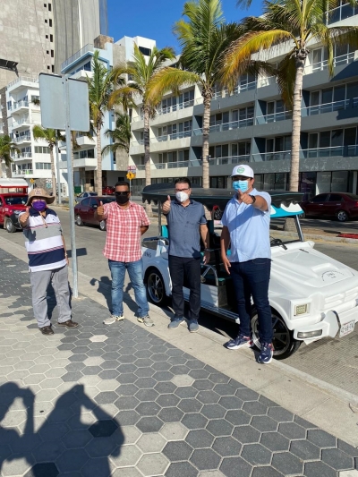 Realizan operativo de transporte en Mazatl&aacute;n por incremento de turistas