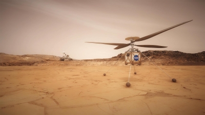 Nasa quiere volar helicóptero en Marte por primera vez