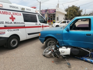 Fue embestido empleado de empresa refresquera