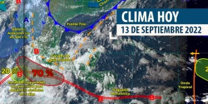 Intervalos de chubascos con lluvias puntuales fuertes en Sinaloa, Chihuahua, Jalisco, Colima, Edo. de M&eacute;xico, Morelos, Puebla y Quintana Roo: SMN