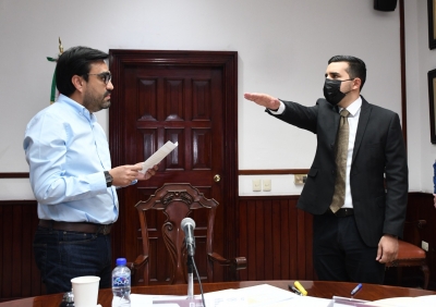 Alcalde toma protesta a Director del DIF Culiac&aacute;n Jes&uacute;s &Aacute;ngel Burgos Escalante