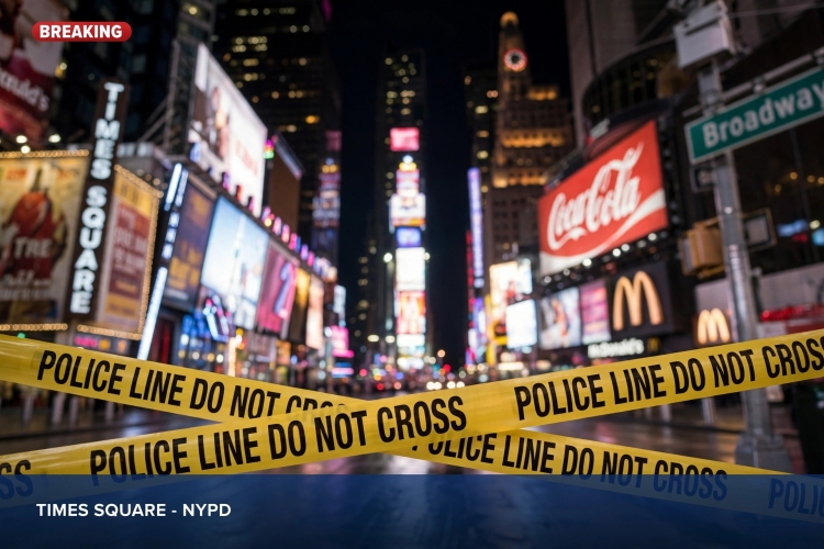 Polic&iacute;a de Nueva York abate a una mujer que apu&ntilde;al&oacute; a dos personas en Times Square