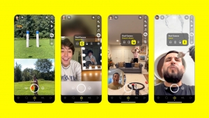 La guerra de las apps de video corto arrecia: ahora Snapchat lanza c&aacute;mara dual