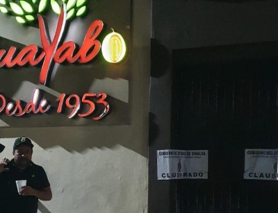 Clausuran bar El Guayabo en Culiac&aacute;n