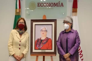 Tatiana Clouthier toma posesi&oacute;n como secretaria de Econom&iacute;a