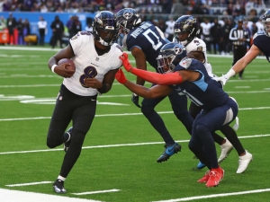 Baltimore vence a Tennessee y vuelve al triunfo en Londres