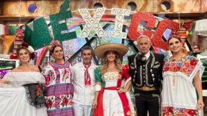 Galilea Montijo y Andrea Legarreta celebran el 15 de septiembre con hermosos trajes t&iacute;picos de M&eacute;xico