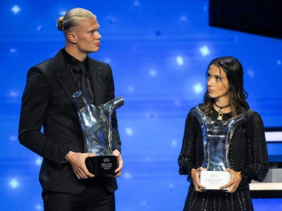Haaland es nombrado el Mejor Jugador de la UEFA: "Vivo el sue&ntilde;o del triplete a mis 22 a&ntilde;os"