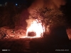 Carbonizan a un hombre en la cajuela del auto, a espaldas del Congreso del Estado, en Culiacán