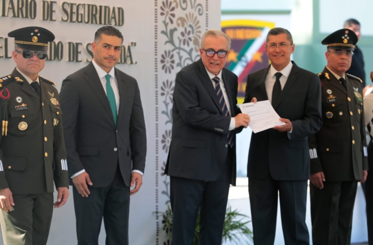 Envía la Presidenta Claudia Sheinbaum al General Óscar Rentería Shazarino como nuevo SSP de Sinaloa