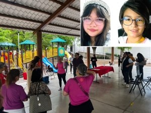 En zumba buscan a Layla Mariposa y Mar Luna