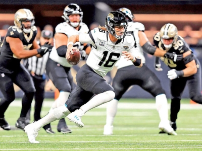 Los Jaguars de Jacksonville rompe racha y vence a los Saints de Nueva Orleans