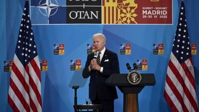 Joe Biden garantiza el apoyo de EU y la OTAN a Ucrania para derrotar a Rusia