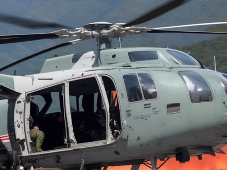 Mueren tres pilotos de la FAM en desplome de helicóptero, en los límites de Durango y Sinaloa