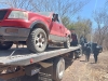 Polic&iacute;a Estatal localiz&oacute; camioneta con una motocicleta y recipientes con precursores qu&iacute;micos, en el poblado de Laguna Dorada