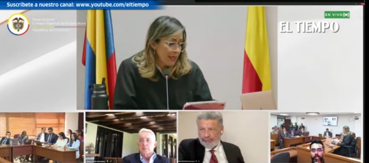 En el juicio del siglo en Colombia declaran culpable al ex presidente Álvaro Uribe