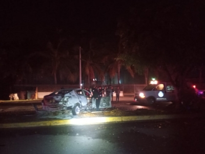 Choque en la carretera Culiac&aacute;n-Navolato deja una persona sin vida