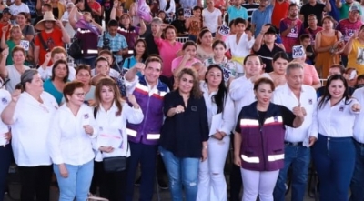 Cu&eacute;n Ojeda toma protesta al nuevo Comit&eacute; Directivo Municipal de Eldorado