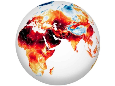 ¡Arde la Tierra!; la NASA revela impactante mapa de la ola de calor que azota el planeta