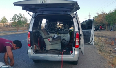 Sin personas lesionadas usuarias de la M&eacute;xico 15 luego de arrojo de "ponchallantas"