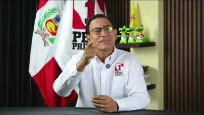 Un juez orden&oacute; prisi&oacute;n preventiva contra el expresidente peruano Mart&iacute;n Vizcarra por presunta corrupci&oacute;n