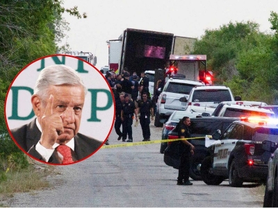 Tras muerte de 50 migrantes en Texas, López Obrador hablará con Biden
