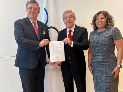 México oficializa candidatura para organizar los Juegos Olímpicos de 2036