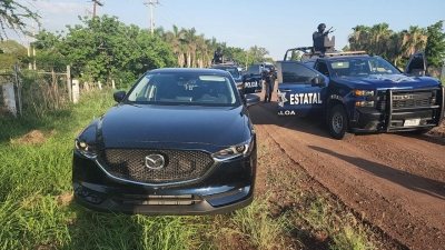 Estatales localizan camioneta en "El Tamarindo", ten&iacute;a reporte de robo