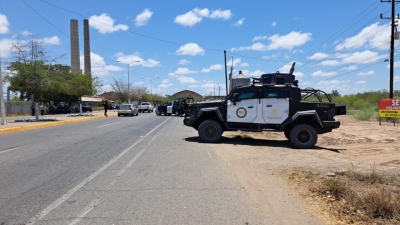Polic&iacute;as Federales se despliegan en Navolato