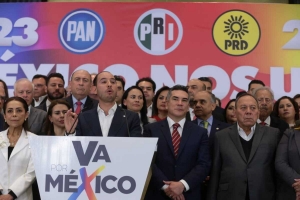 Marko Cort&eacute;s informa que 'Va por M&eacute;xico' votar&aacute; en bloque para la elecci&oacute;n de consejeros del INE