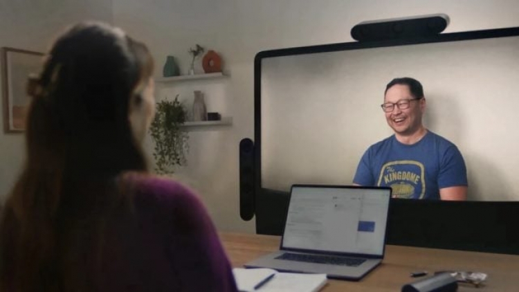 Project Starline, el proyecto de Google con IA para hacer videollamadas m&aacute;s reales