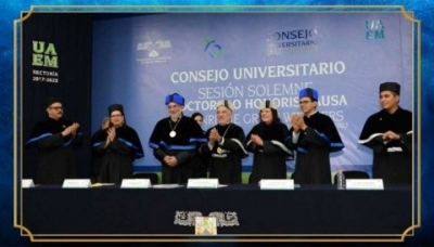 Enrique Graue recibe Doctorado Honoris Causa de la Universidad Aut&oacute;noma de Morelos