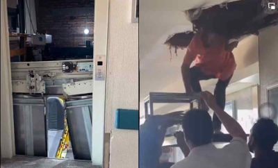 Falla otro elevador del IMSS ahora en Guadalajara; quedan atrapadas 8 personas