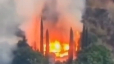 Incendian rancho de "El Guano", hermano de Joaqu&iacute;n 'El Chapo' Guzm&aacute;n, en La Tuna