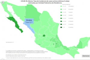 M&eacute;xico cerr&oacute; la semana con 901 contagios, y 20 muertes por COVID-19