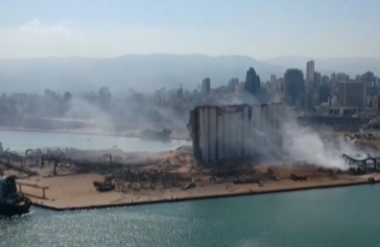 2 mil 750 toneladas de nitrato de amonio la posible causa de la explosión en Beirut
